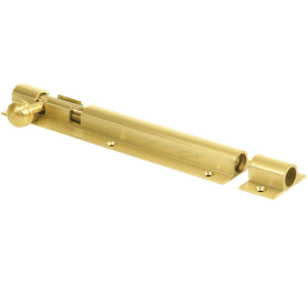 Build and Fix Barrel Bolt Heavy Duty Brass 150 x 33 x 16 mm