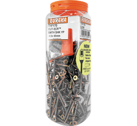 Eureka 4.5 x 45 mm Cut/Screw Smooth Shank Yp Q300