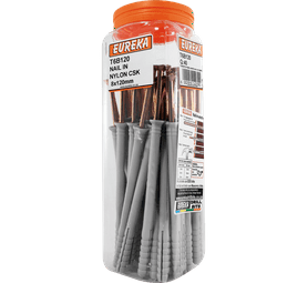 Eureka 8 x 120 mm Nail In Nylon Csk Q40