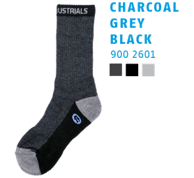 Bata Socks Charcoal and Black Size 5-9
