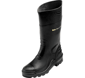 Bata Rhino 2 Gumboot Black Size 6