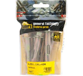 Build and Fix BP-SA1275-6 6 x Sleeve Anchors 12 x 75 mm