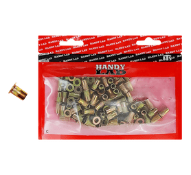 Rutherford 100 x M5 Large Flange Rivet Nuts