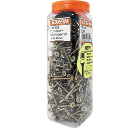 Eureka 5 x 40 mm Cut-Screw Smooth Shank Yp Q400
