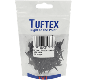 Tuftex 100 x Drywall Screws 3.5 x 28 mm