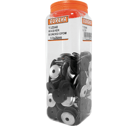 Eureka 200 x EPDM Bonded Washers 6 x 26 mm