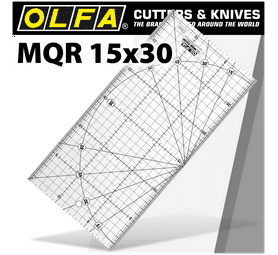 Olfa Metric Quilt Ruler (150 x 300mm)