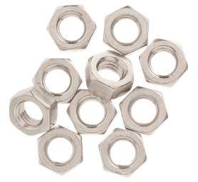 Build and Fix 10 x M8 Stainless Steel Hex Nuts