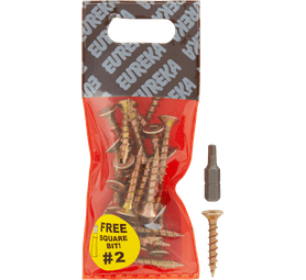 Eureka 1FA30U 5 x 30 mm Cut Screw Full Thread 25 Pack
