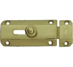 Euro Brass Auto Bolt Brass 75 mm
