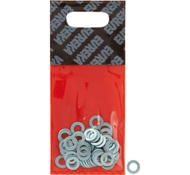 Eureka 50 x Galvanised Flat Washers 5 mm