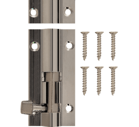 Mackie Barrel Bolt Straight Chrome Plated 50 mm