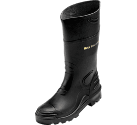 Bata Rhino 2 Gumboot Black Size 8