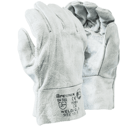 Pioneer Wrist Length Leather Gloves Chrome