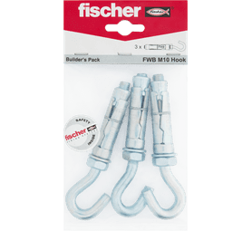 Fischer FWB M10 Hook Wall Bolt
