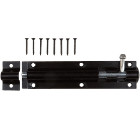 Build and Fix 150 mm Barrel Bolt Black Japan