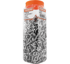 Eureka 250 x Gutter Bolts and Nuts 6 x 25 mm