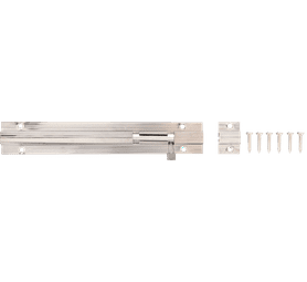Mackie Barrel Bolt Straight Chrome Plated 150 mm