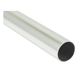 Gypsey 28 mm Chrome Curtain Rod – 2.5 m Window Curtain Pole for Eyelet Curtains