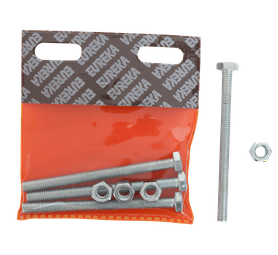 Eureka Galvanised Hex Set Screw and Nut 8 x 100 mm