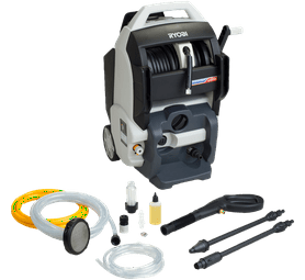 Ryobi AJP-2200GQ Industrial Silent Pressure Washer 1400W Induction 120 Bar 5 L/min AJP-2200GQ