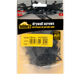 Build and Fix 100 x Drywall Cut Screws 3.5 x 20 mm