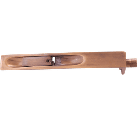 Euro Brass Bolt Flush Antique Brass 150 mm