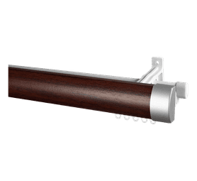 Design House 28PSDR3GM Double 40 mm Rod and Track Auburn 2000 mm