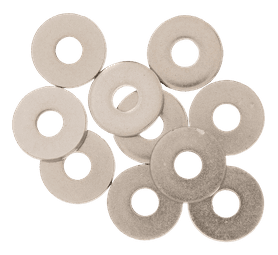 Build and Fix 10 x Stainless Steel Fender Washers (25 x 8 x 3mm)