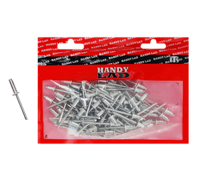Rutherford 100 x Aluminium Blind Rivets 15 x 4.8 mm