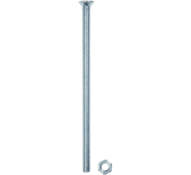 Build and Fix BP-MSKSN5100-10 10 x Steel Machine Screws and Nuts 5 x 100 mm