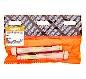 Eureka 16 x 111 mm Sleeve Anchor 2 Pack