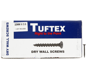 Tuftex 500 x Drywall Screws 3.5 x 32 mm