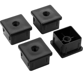 RJK Threaded Plug Square 38 mm 4 Pack