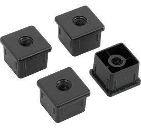 RJK Threaded Plug Square 32 mm 4 Pack