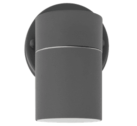 Design House LED Double Round Wall Washer Grey