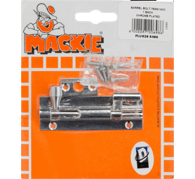 Mackie Barrel Bolt Neck Chrome Plated 75 mm