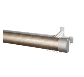 Design House 40PP25C Double 40 mm Rod and Track Champagne 3000 mm