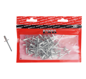 Rutherford 50 x Large Flange Aluminium Rivets 10 x 4.8 mm