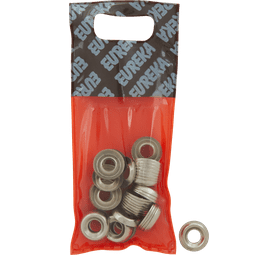 Eureka 50 x Nickle Plated N10 Cup Washers 4.8 mm