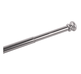 Build and Fix Shower Curtain Rod Silver