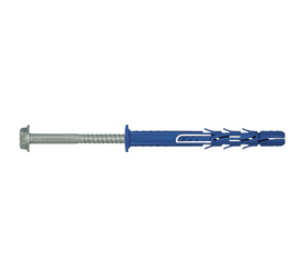 Rawlplug 6 x Frame Fixing Plugs and CSK Screws Silver 8 x 80 mm