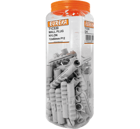 Eureka 12 x 60 mm Wall Plug Q40 P12 Nylon