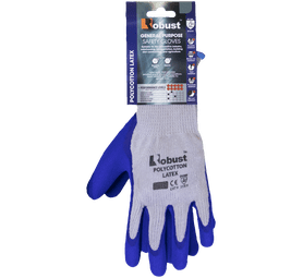 Robust General Purpose Safety Gloves Grey Size 10