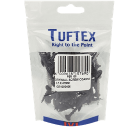 Tuftex 100 x Drywall Screws 3.5 x 41 mm