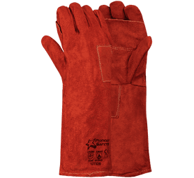 Pioneer Heat Resistant Elbow Gloves Red