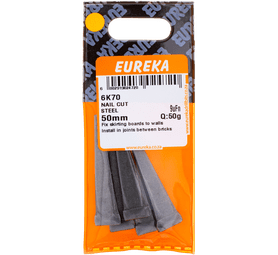 Eureka 6K70 Steel Cut Nails 2.5 x 2.5 x 50 mm