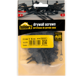 Build and Fix 100 x Drywall Cut Screws 3.5 x 16 mm