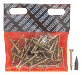 Eureka 1FG50U 5 x 40 mm Cut Screw Smooth Shank 50 Pack