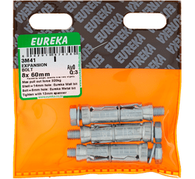 Eureka Expansion Bolt 8 x 60 mm